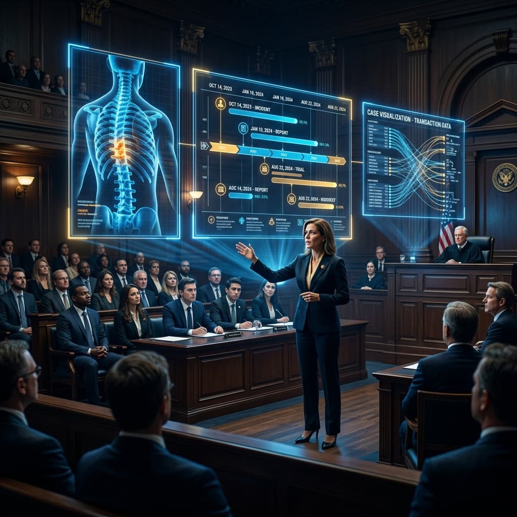 Inside the Future Courtroom: Holographic Evidence Presentation